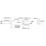 T1M1UNV150P-40L dimensions