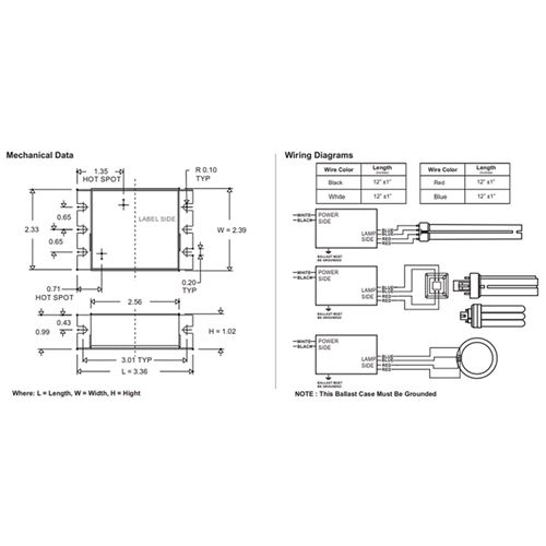 dimensions