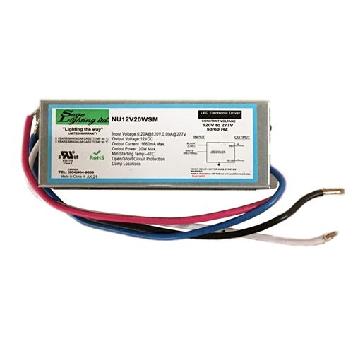 Sage NU12V20WSM - 20w maximum - 12vdc constant v-2