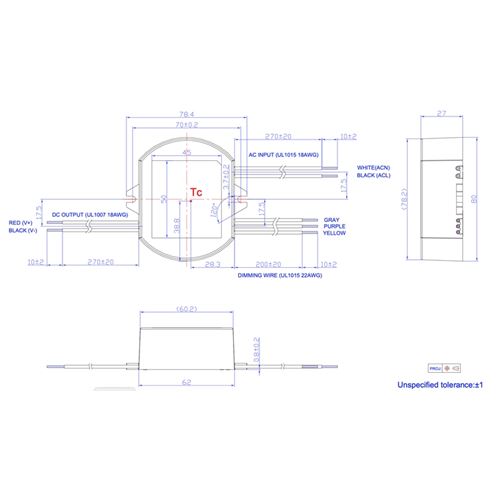 dimensions