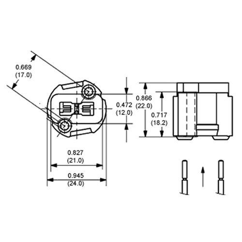 LH0557 Line Drawing