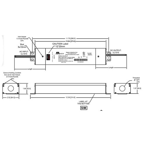 dimensions