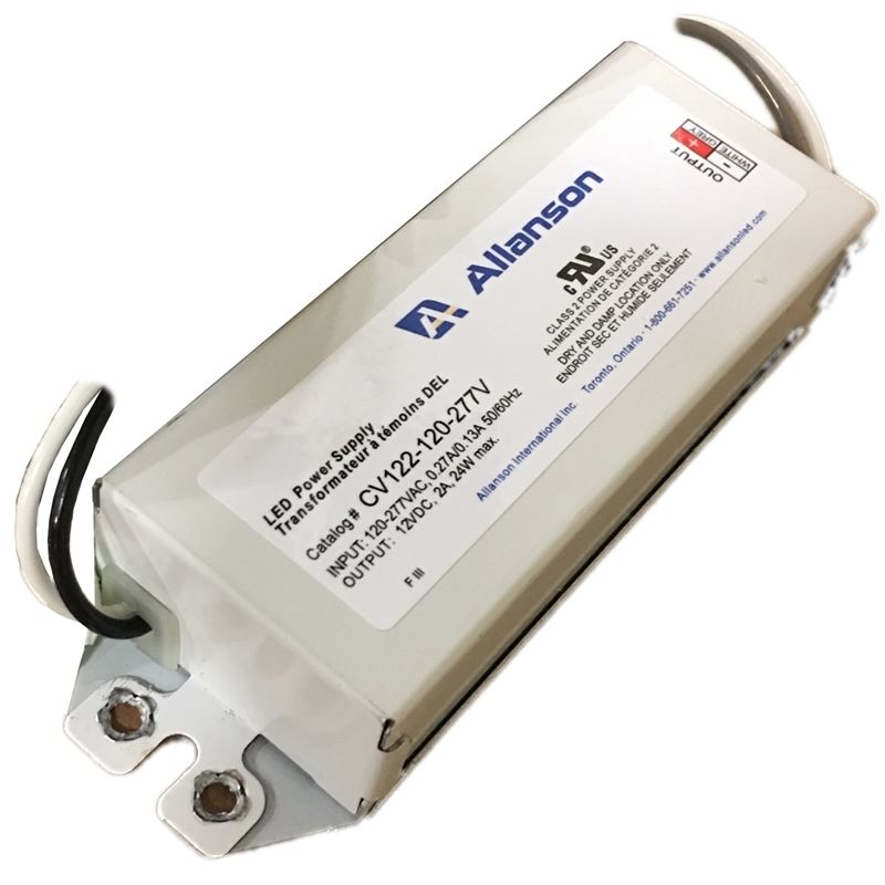 Allanson CV122-120-277 - 12vdc constant voltage -