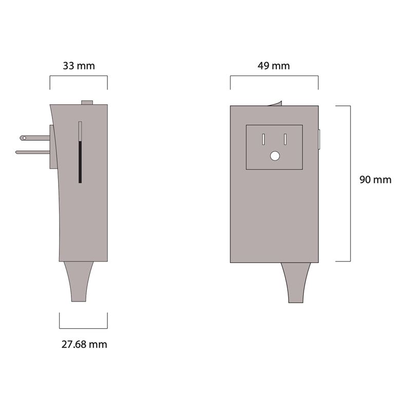 DA12W350CPL1DMB dimensions