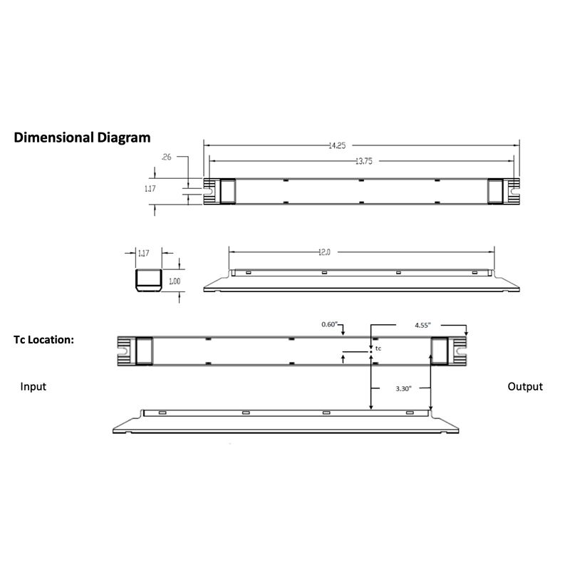 Universal Everline D15CC55UNVTW-C dimmable and factory tunable from ...