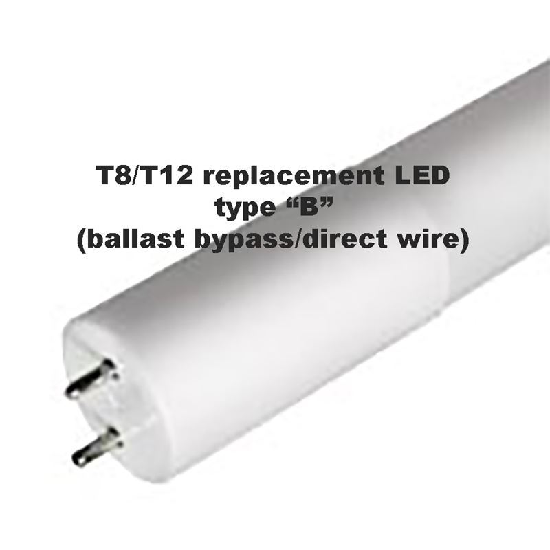 T824FR7/865/BYP4/DSE/LED 2' T8, 6500k, 7 watt