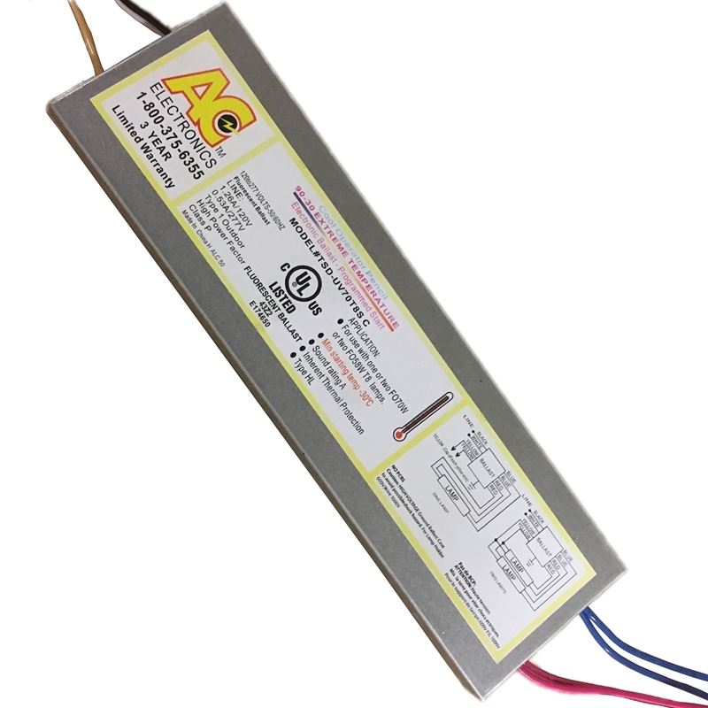 AC TSD-UV70T8SC - electronic - 1 or 2 light - F58T