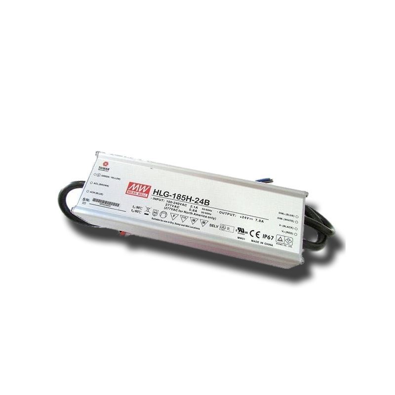 HLG-185H-30 185 watt, 30Vdc constant voltage, 6200