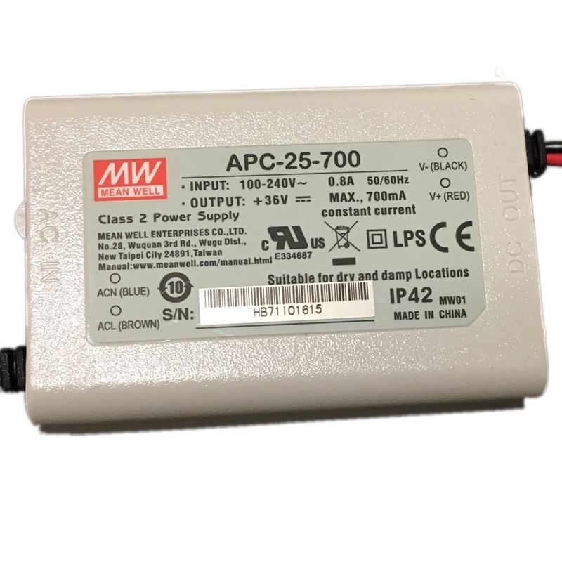 Mean Well APC-25-700 - 700ma constant current - 25