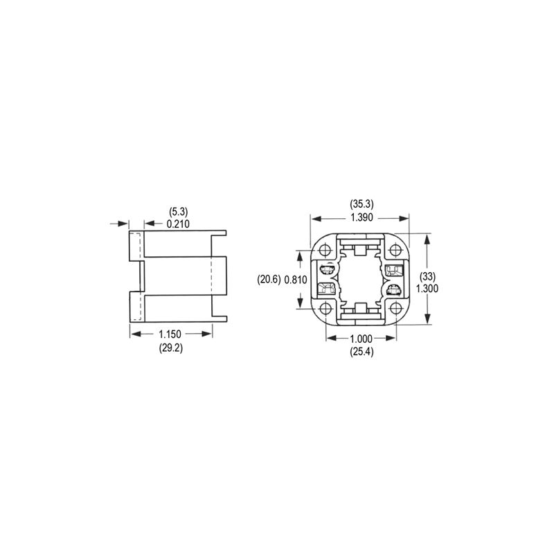 LH0242 Edwin Gaynor 285-Q2 18w G24q-2, GX24q-2 4pin CFL socket with ...