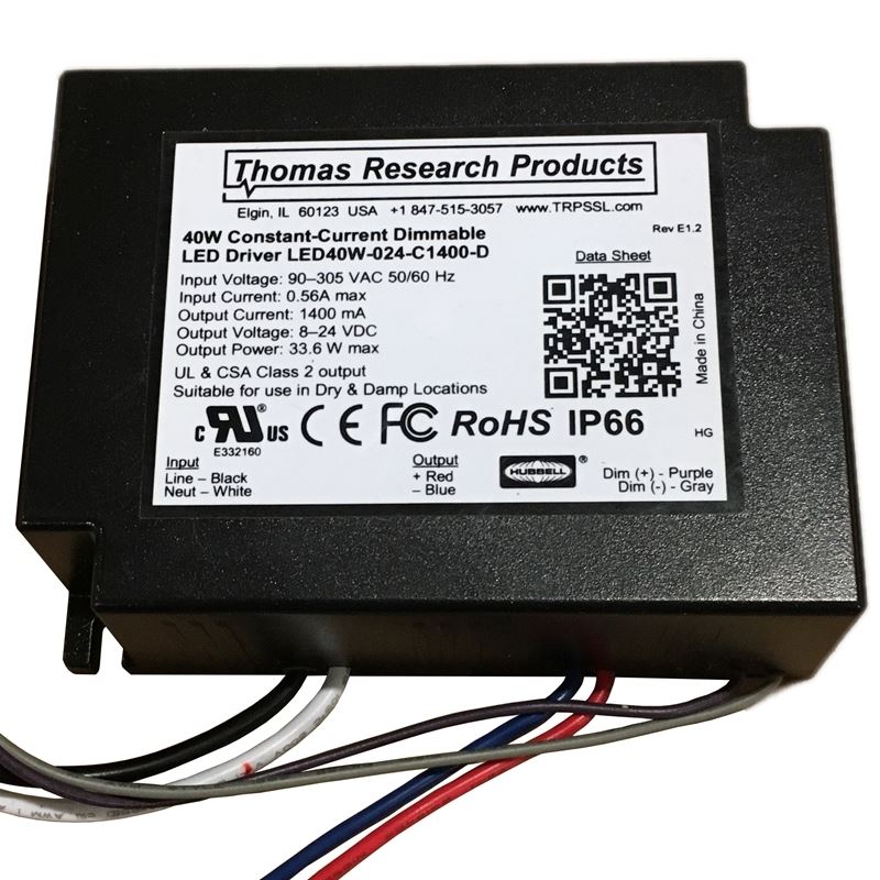 Thomas Research LED40W-24-C1400-D - 1400ma - const